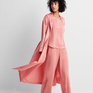 State of Day Women's 2-Pc. Crepe De Chine Short-Sleeve Pajama Set, Size XS NWT